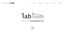 Tablet Screenshot of labteam.com